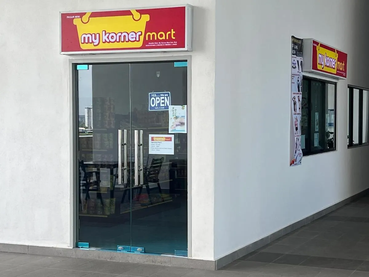 アパート Melaka Homely 2R2B 1Carpark Seaview 2-5Pax