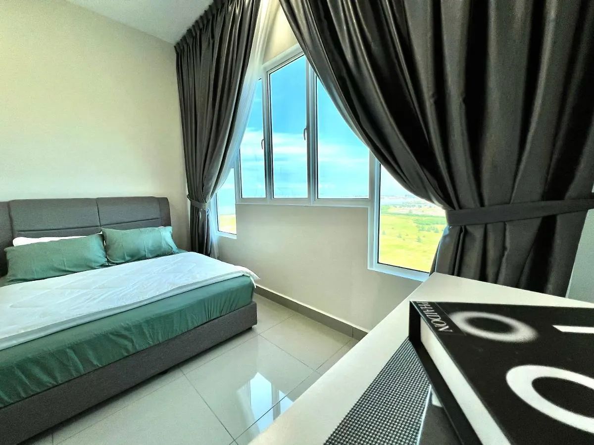 Melaka Homely 2R2B 1Carpark Seaview 2-5Pax アパート